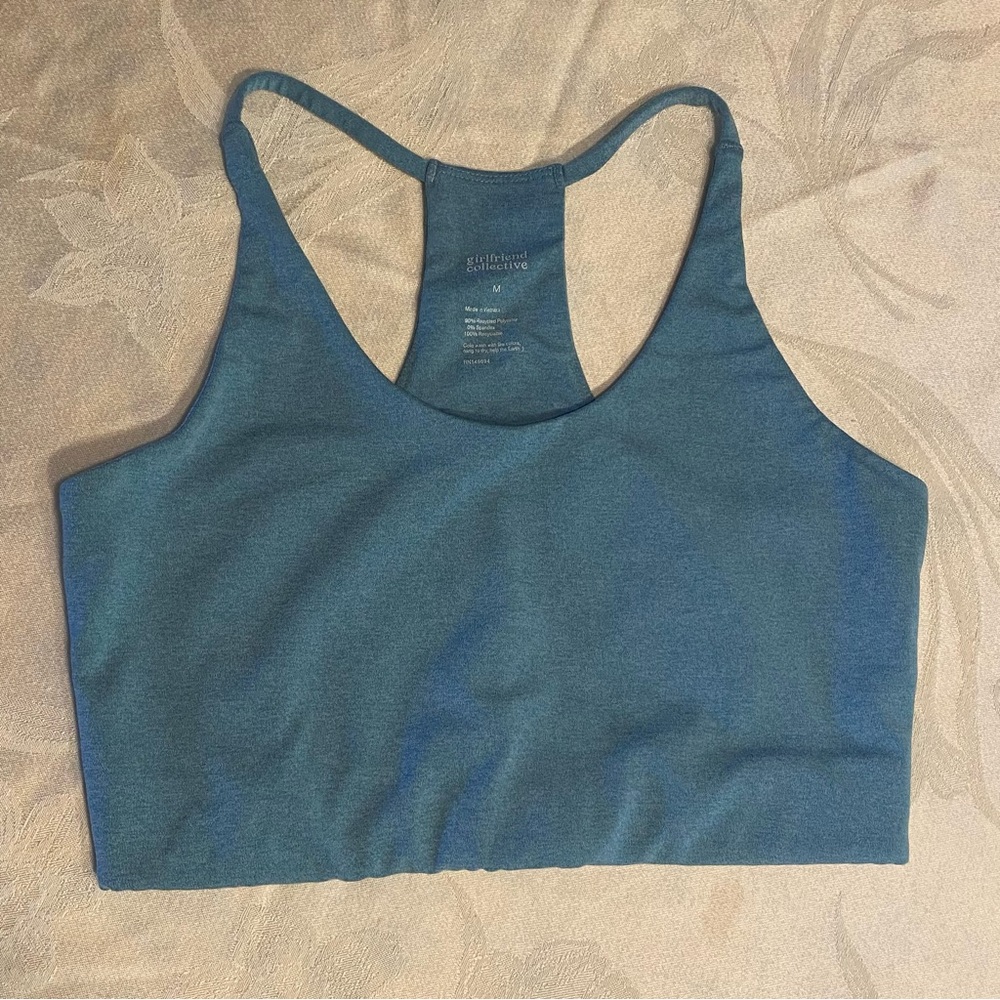 Girlfriend Collective Cleo Halter Bra M